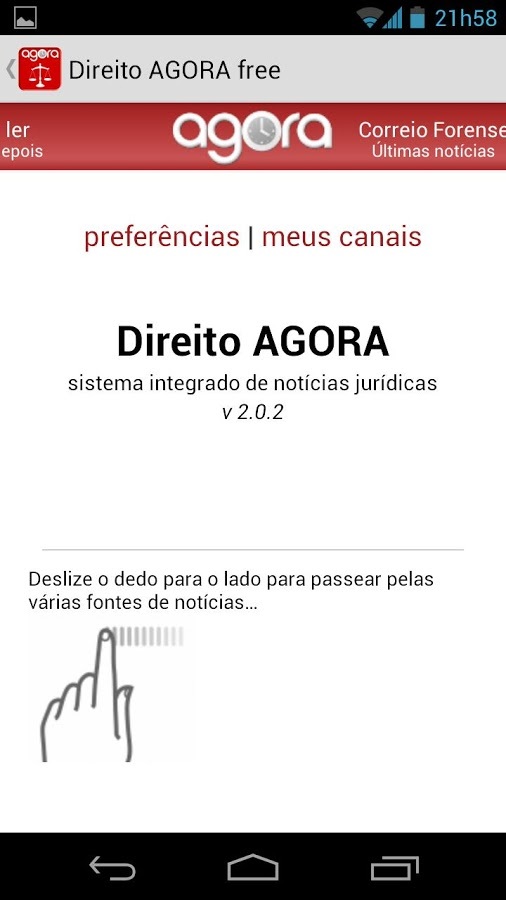 Direito AGORA Notícias (free)截图1