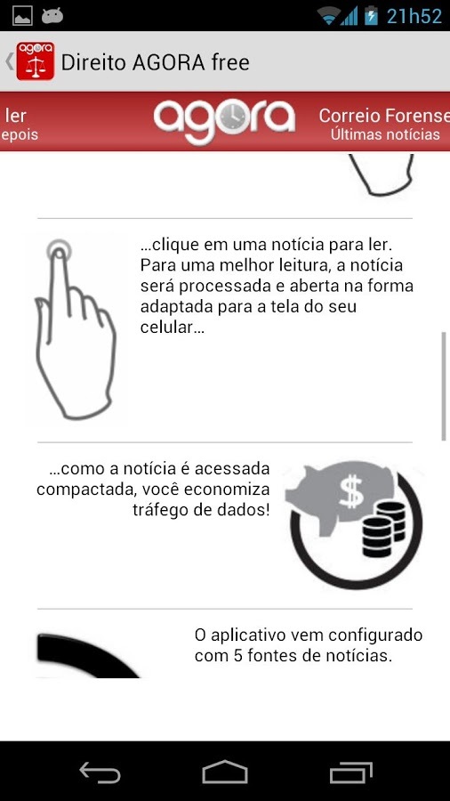 Direito AGORA Notícias (free)截图5