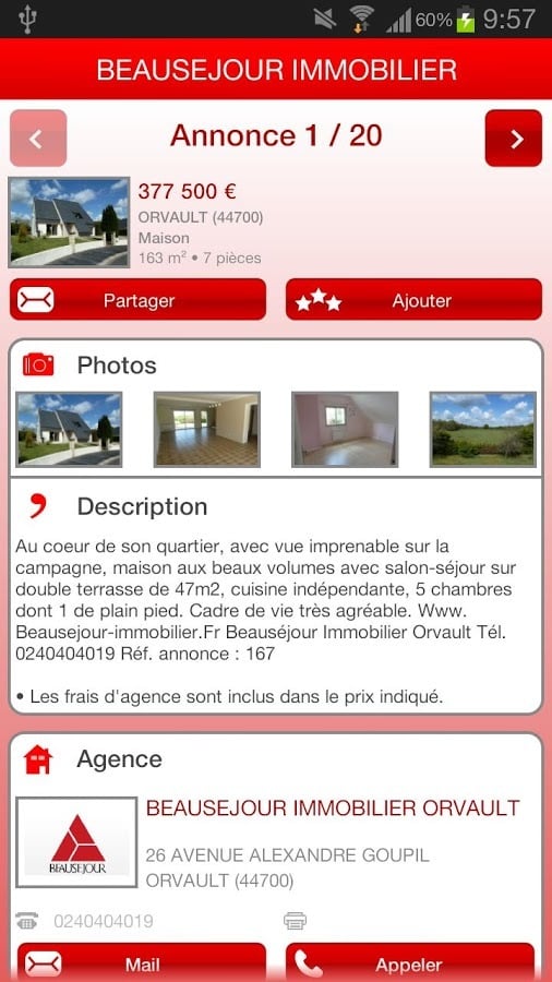 Beaus&eacute;jour Immobilier截图3