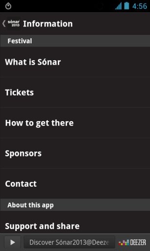 S&oacute;nar Festival 2013 Official截图8