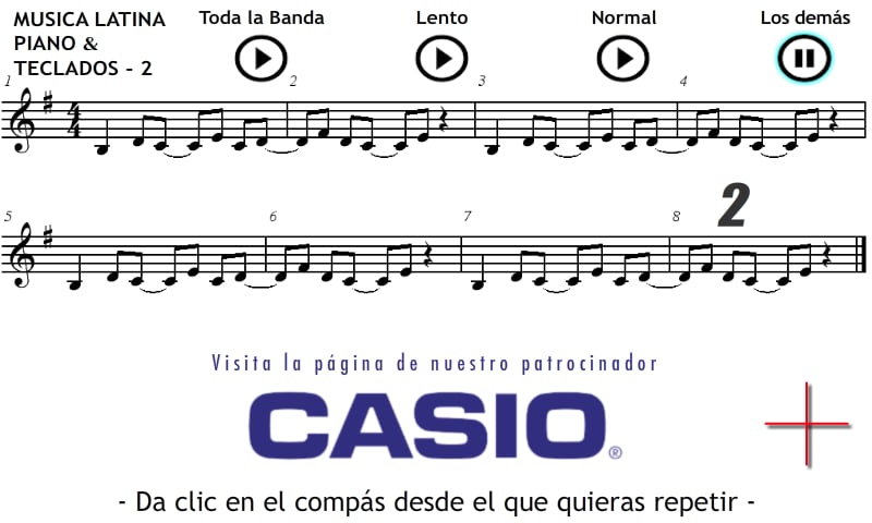 Tocar Piano M&uacute;sica Latin...截图2