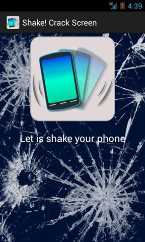 动摇!裂纹屏幕 Shake ! Crack Screen截图1