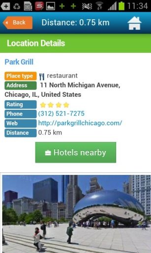 Chicago Guide Map &amp; Hotels截图5