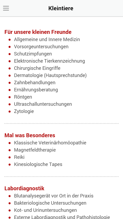 Praxis für Tiergesundheit截图4