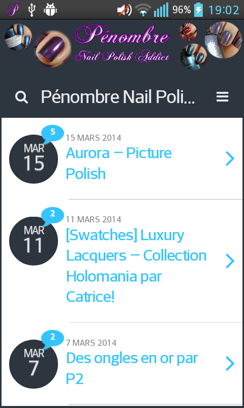 Pénombre Nail Polish Addict截图1