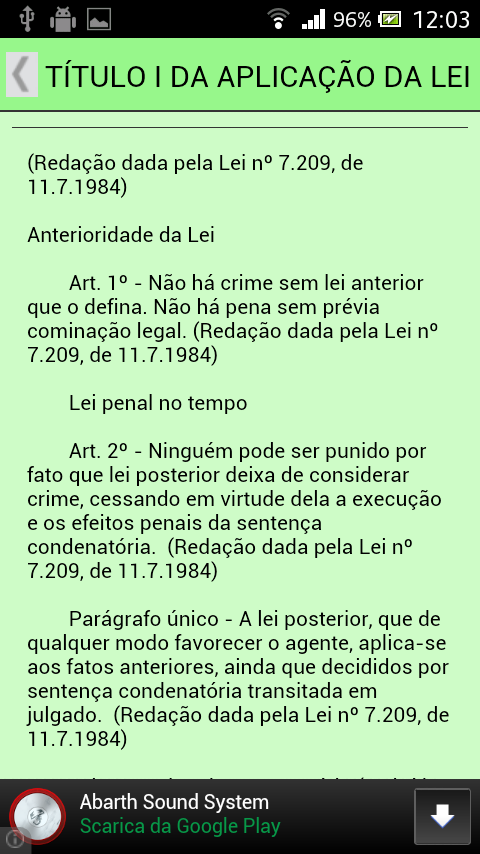 Código Penal Brasileiro截图2