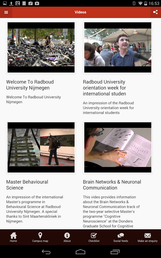 Radboud University Master’s截图2