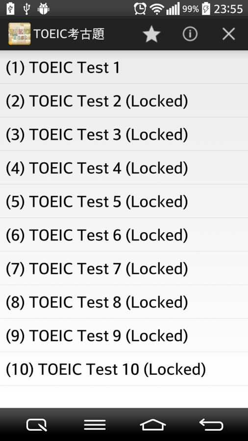 TOEIC考古题截图4