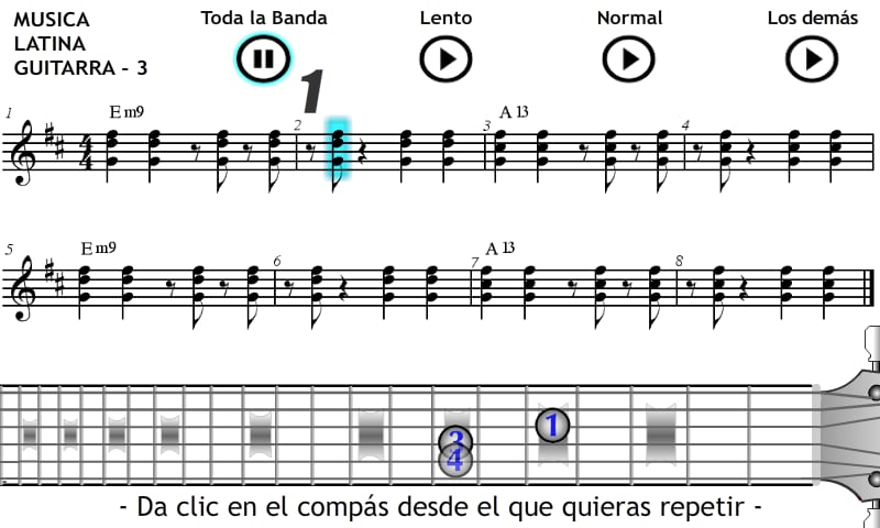 Tocar Guitarra M&uacute;sica La...截图1