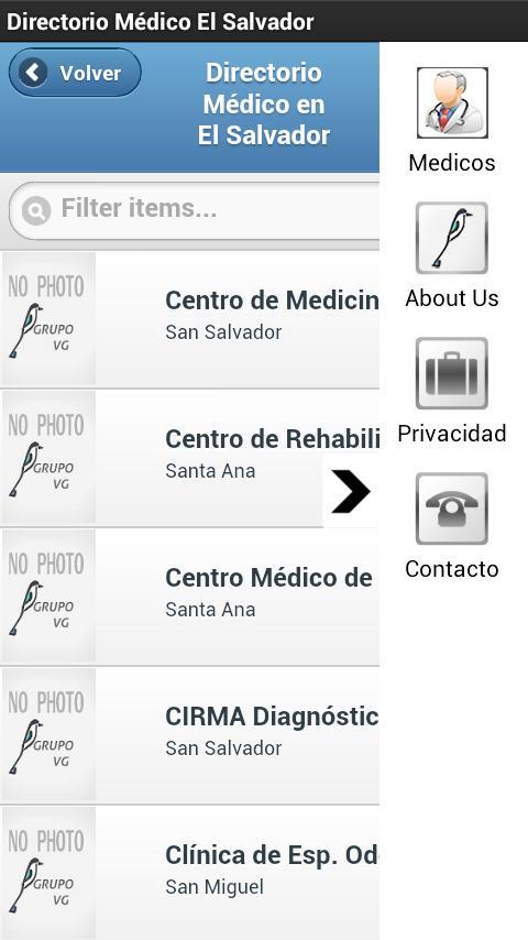 Directorio Médico El Salvador截图5