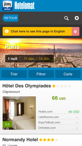 Hotelomat – Recherche d’hôtels截图7