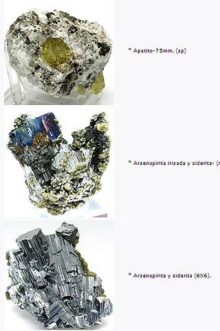 Minerales de Colección s.l.截图2