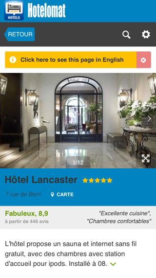 Hotelomat – Recherche d’hôtels截图9