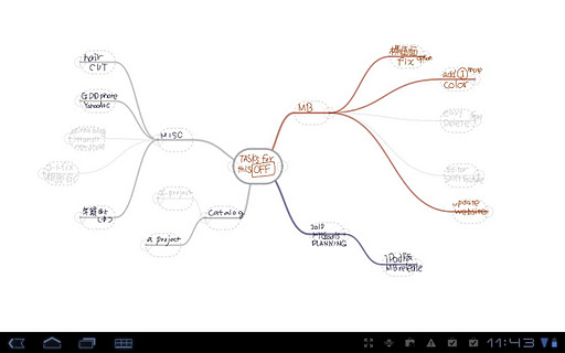 心智绘图程序:MindBoard Lite截图9