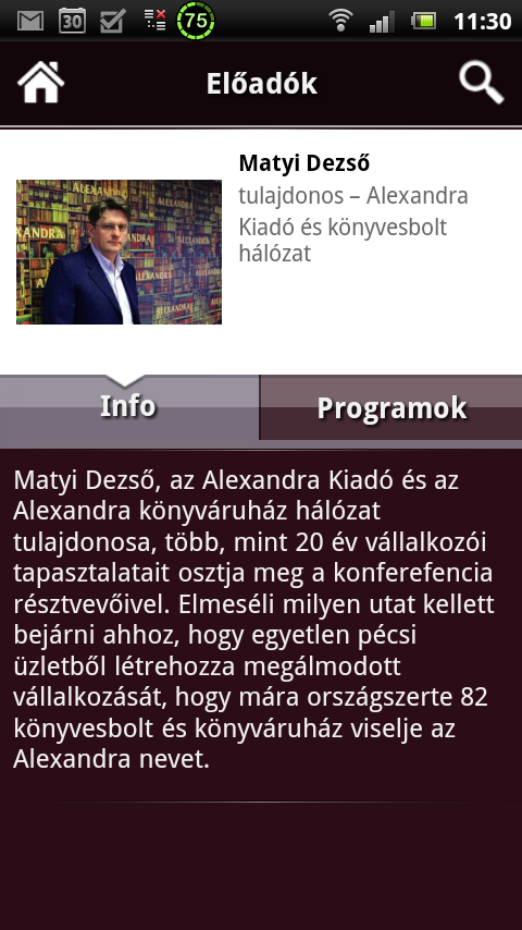 Országos Networking Konf.截图3