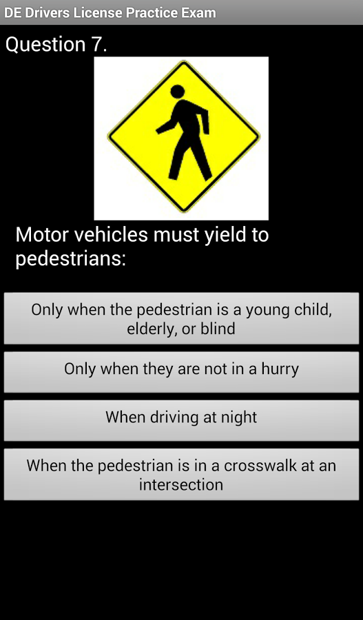 Idaho Driver’s Practice Exam截图2