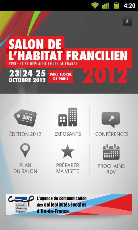 Salon de l’Habitat Francilien截图2