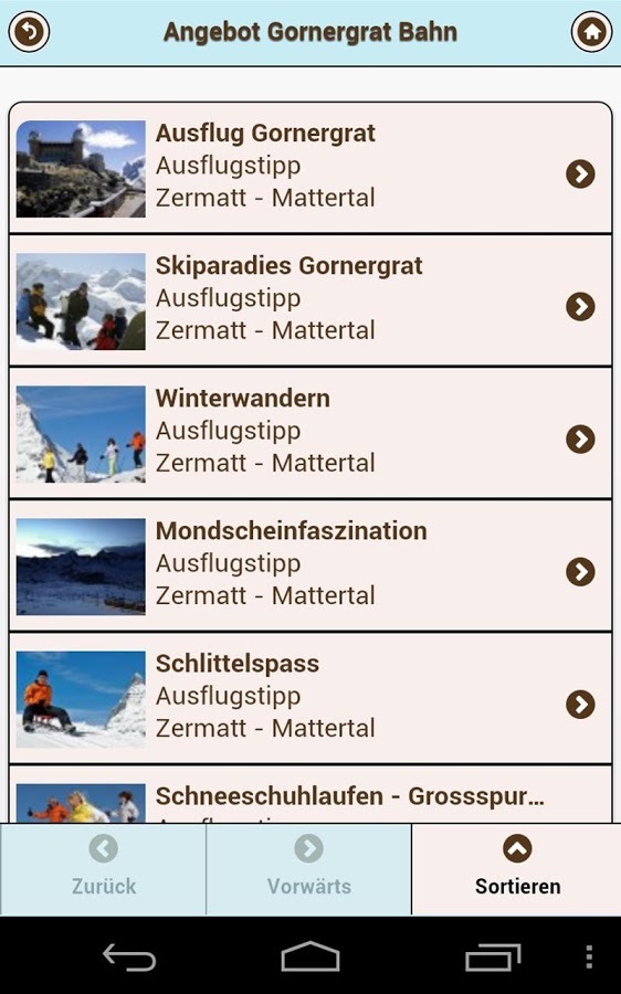 Gornergrat alpmove Reiseführer截图2