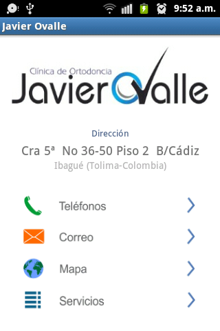 Javier Ovalle Clínica Dental截图1