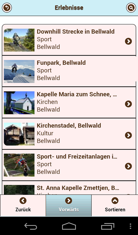 Bellwald alpmove Reiseführer截图2