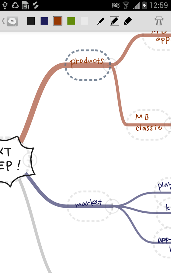 心智绘图程序:MindBoard Lite截图10