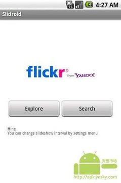 flckr浏览器和共享截图