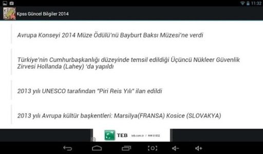 KPSS Güncel Bilgiler 2014截图10