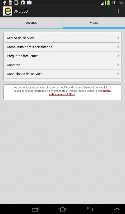 Notificaciones Electrónicas截图10