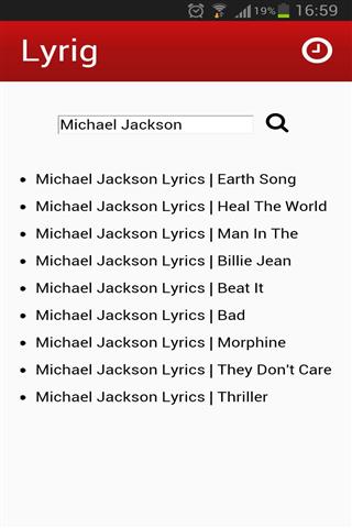 Lyrig搜索歌词截图2