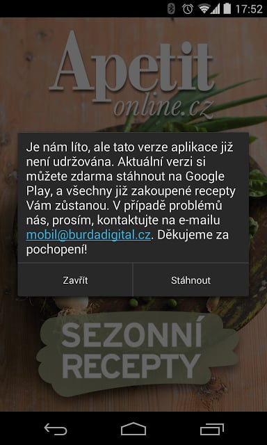 APETIT SEZONN&Iacute; RECEPTY PŘESUN截图2