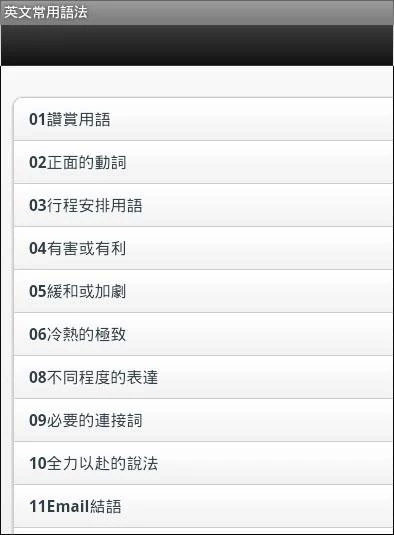 英文常用語法截图1