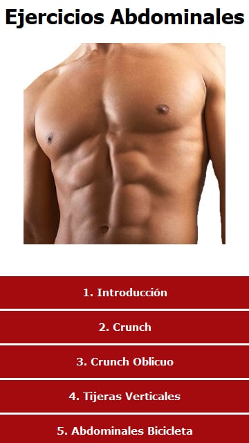 Ejercicios Abdominales截图3