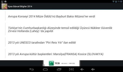 KPSS Güncel Bilgiler 2014截图5