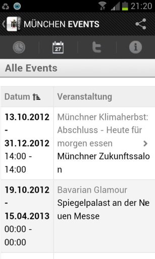 MÜNCHEN EVENTS Veranstaltungen截图1