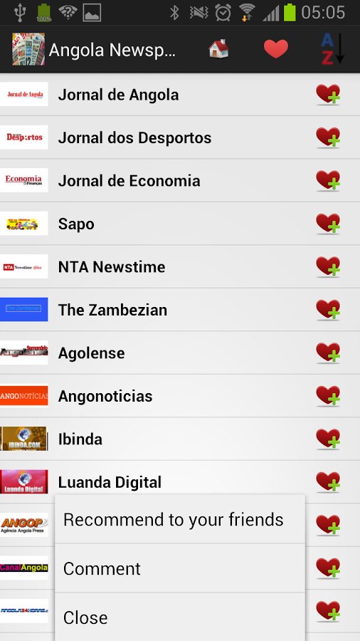 Angola Jornais e Not&iacute;cia...截图6