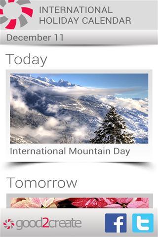 国际假日日历截图3
