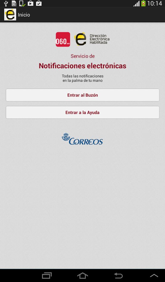 Notificaciones Electrónicas截图6