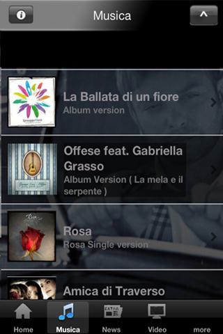 Giuseppe Cucè Appmusic截图3