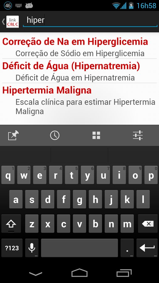 LinkCALC - Calculadora M&eacute;dica截图6