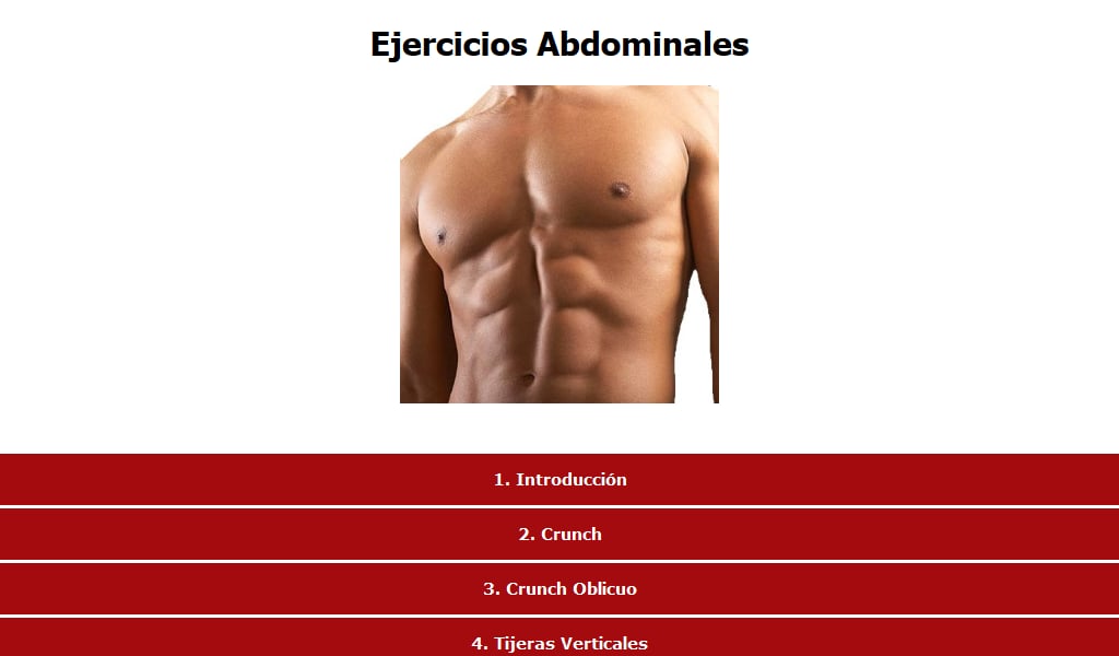 Ejercicios Abdominales截图1