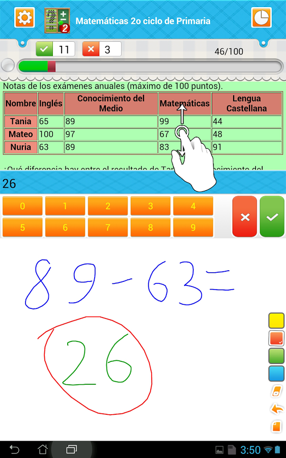 Matemáticas Segundo ciclo截图3