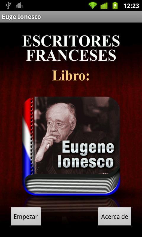 AUDIOLIBRO: Eugène Ionesco截图1