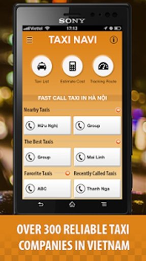 Taxi Navi – Quick call Taxi截图3