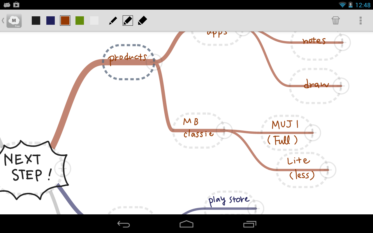 心智绘图程序:MindBoard Lite截图7