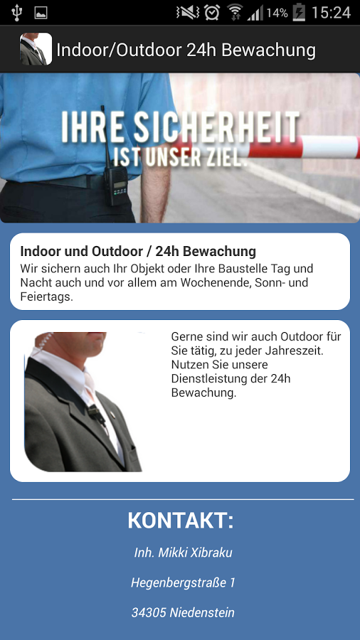 Indoor Outdoor 24h Überwachung截图1