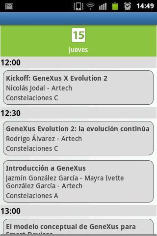 IX Encuentro GeneXus México截图2