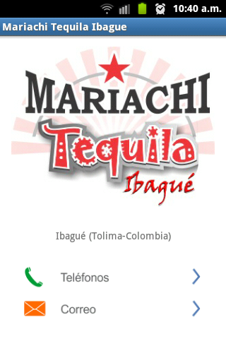 Mariachi Tequila Ibagué截图1