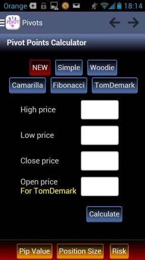 Pivot points calculator Pro截图6