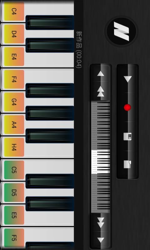 高仿真手机钢琴截图3