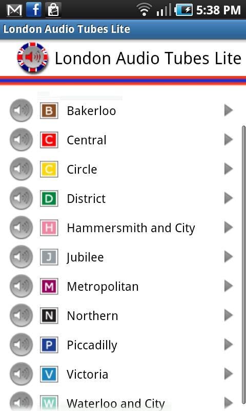 伦敦地铁音频Lite截图3